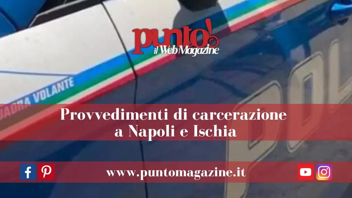 provvedimenti di carcerazione