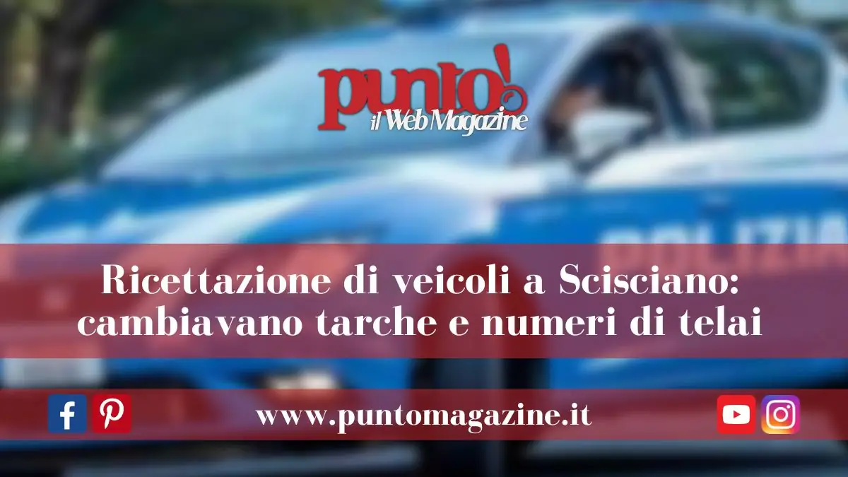 Ricettazione di veicoli: denunciati