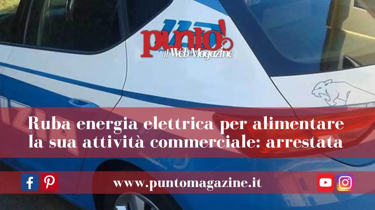 Ruba energia elettrica a Giugliano