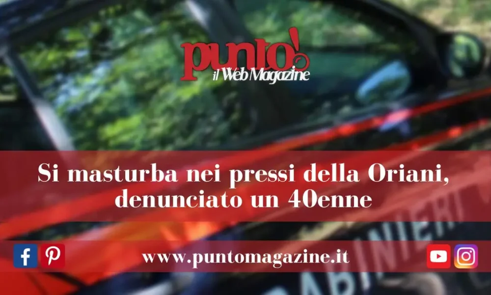 Licola di Pozzuoli: si masturba