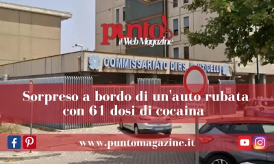 Ponticelli: in auto rubata con la droga