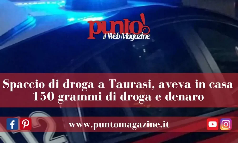 Spaccio di droga a Taurasi