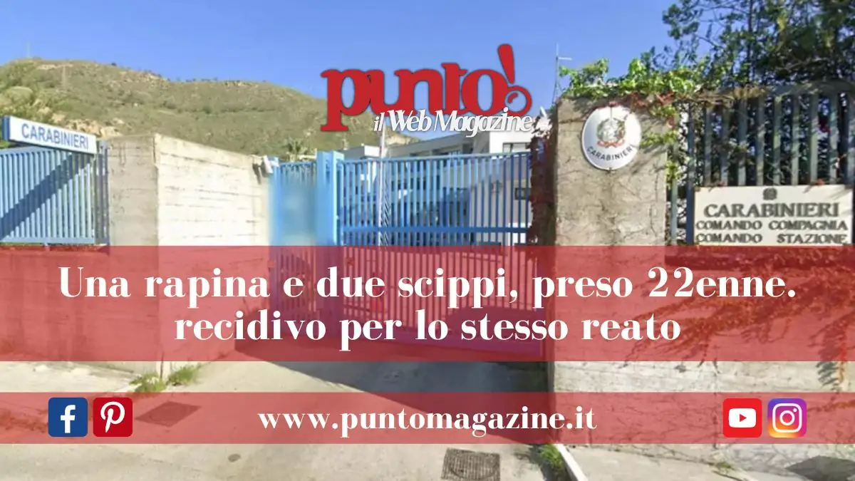 Una rapina e due scippi