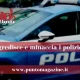 Aggredisce agenti a mezzocannone