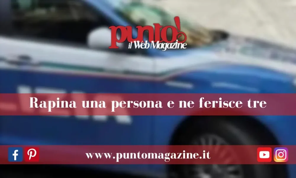 Evade dai domiciliari e rapina una persona