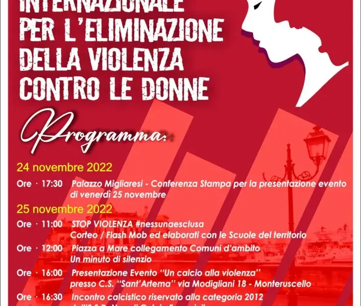 Giornata contro la violenza sulle donne