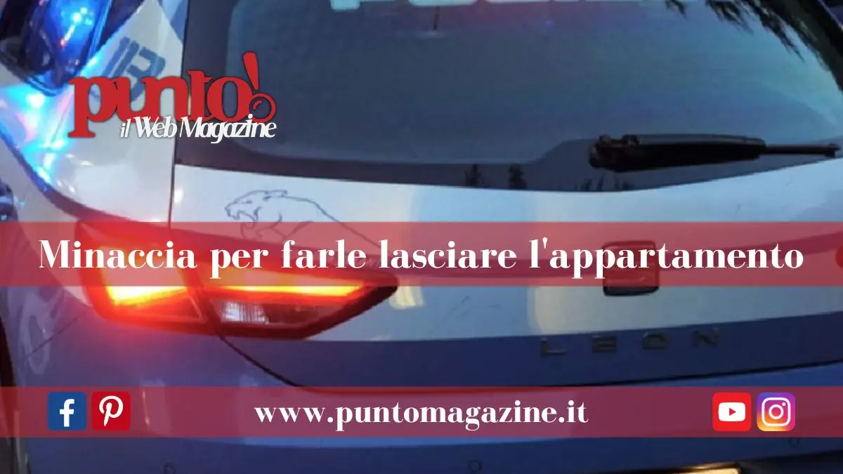 Minaccia di morte la vicina per farle lasciare l'appartamento