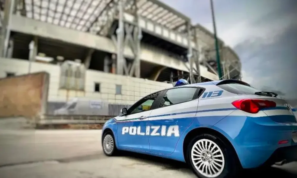 Incontro di calcio Napoli-Udinese