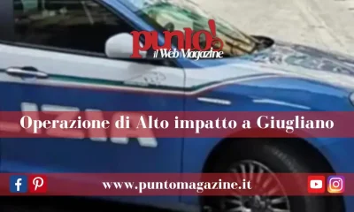 Operazione di alto impatto a giugliano