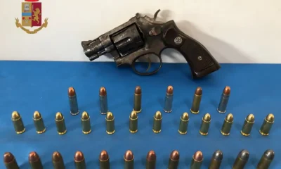 Sequestrate a Pianura munizioni