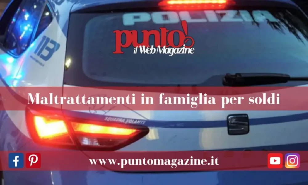 Aggredisce i genitori per soldi