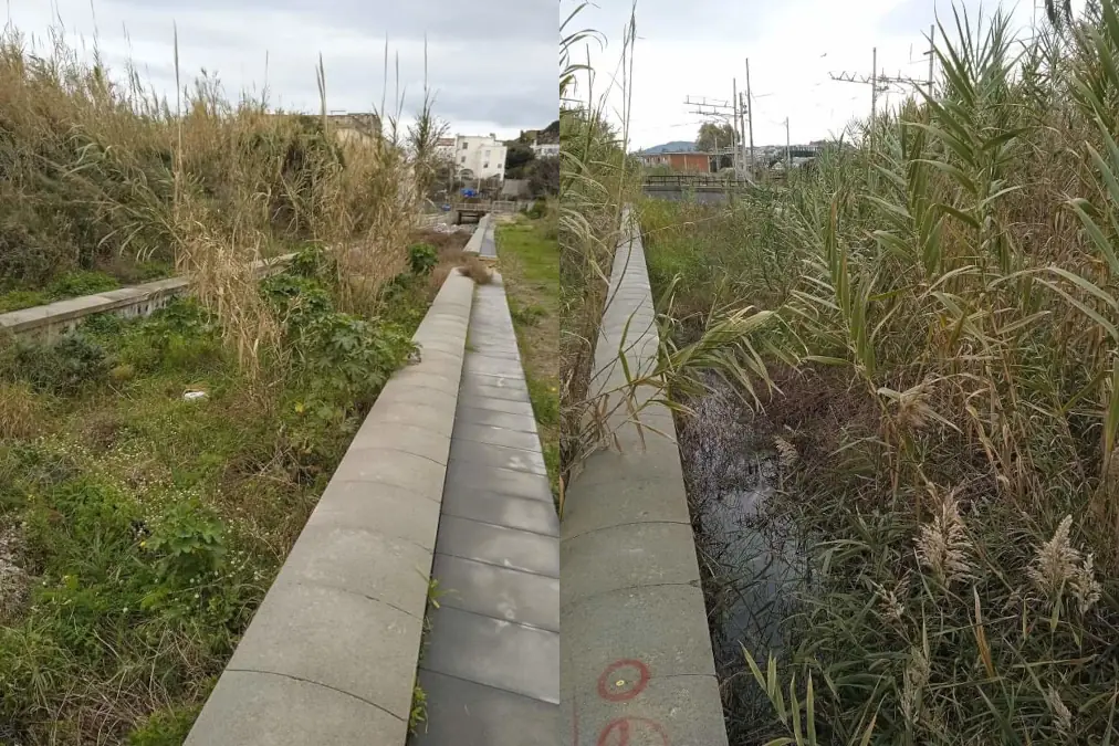 la foce romani di bacoli a Torregaveta