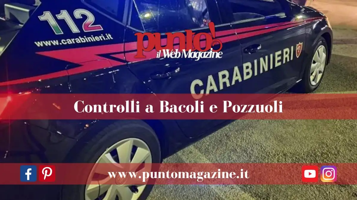 Furti nelle auto a Bacoli e spaccio a pozzuoli