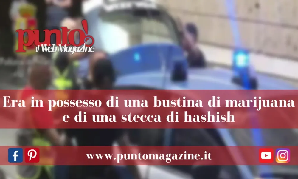 Denunciato spacciatore
