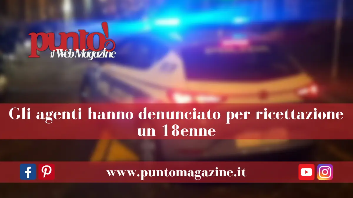 Sorpreso con uno scooter rubato