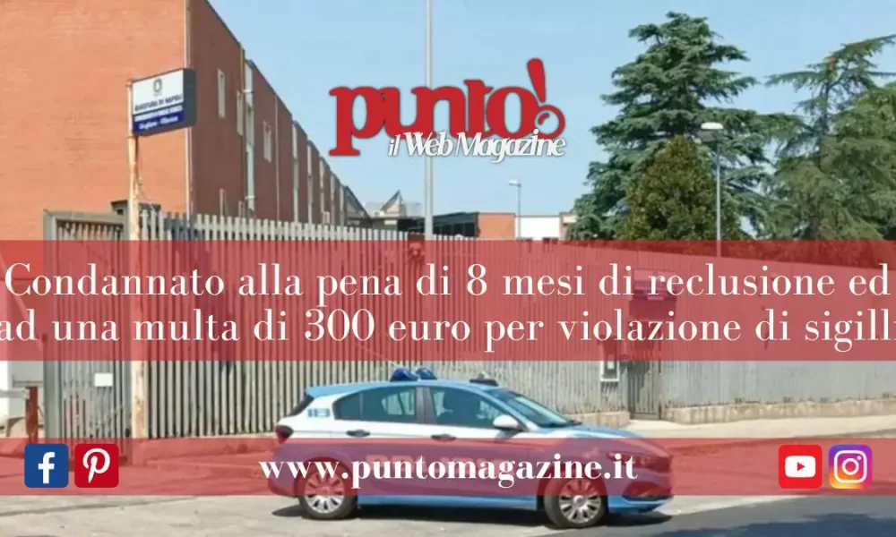 Giugliano: arrestato e condannato