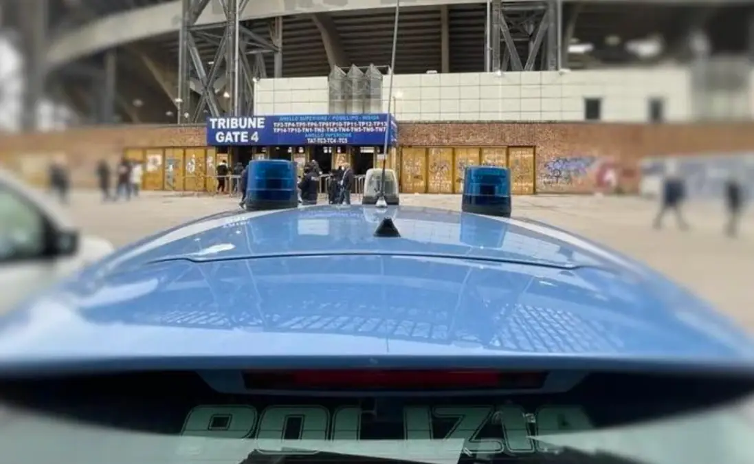 Incontro di calcio Napoli-Villareal