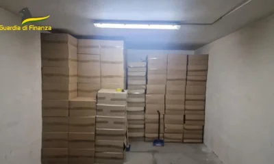 Sequestrate 3 tonnellate di sigarette