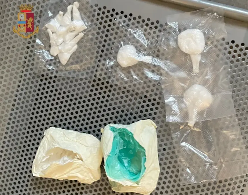 Cocaina in montante di una impalcatura