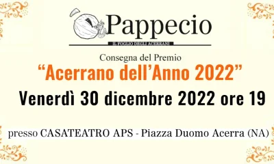 Premio Acerrano dell'Anno 2022