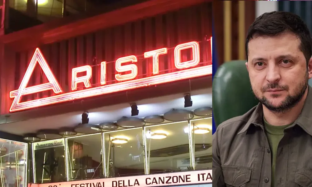 Sanremo: consumatori contro Zelensky al festival