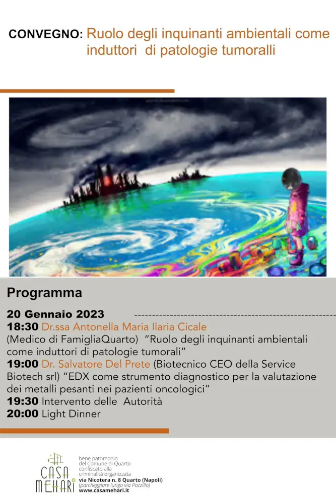 Inquinamento e Tumori: convegno a Quarto