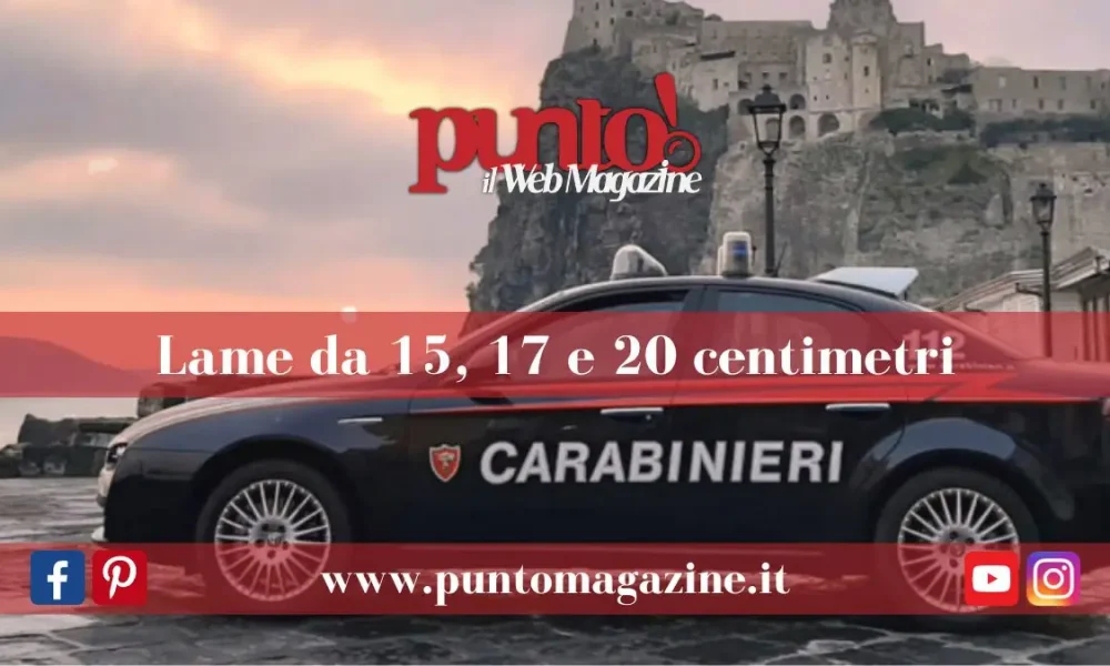 Minorenni e armi: tre sequestri