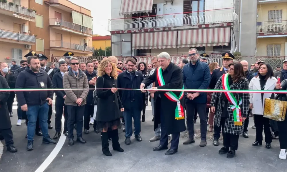 Qualiano: piazza su terreno confiscato