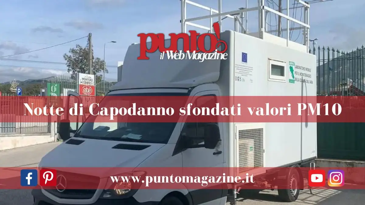 Ambiente: i valori PM10 nella notte di Capodanno sfondano il limite