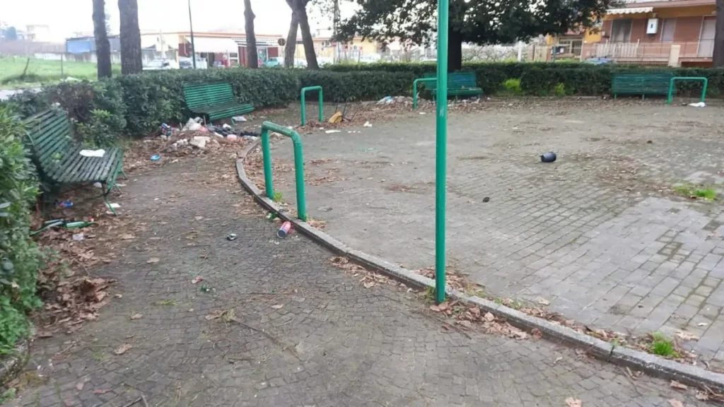 Qualiano, piazzetta Nenni