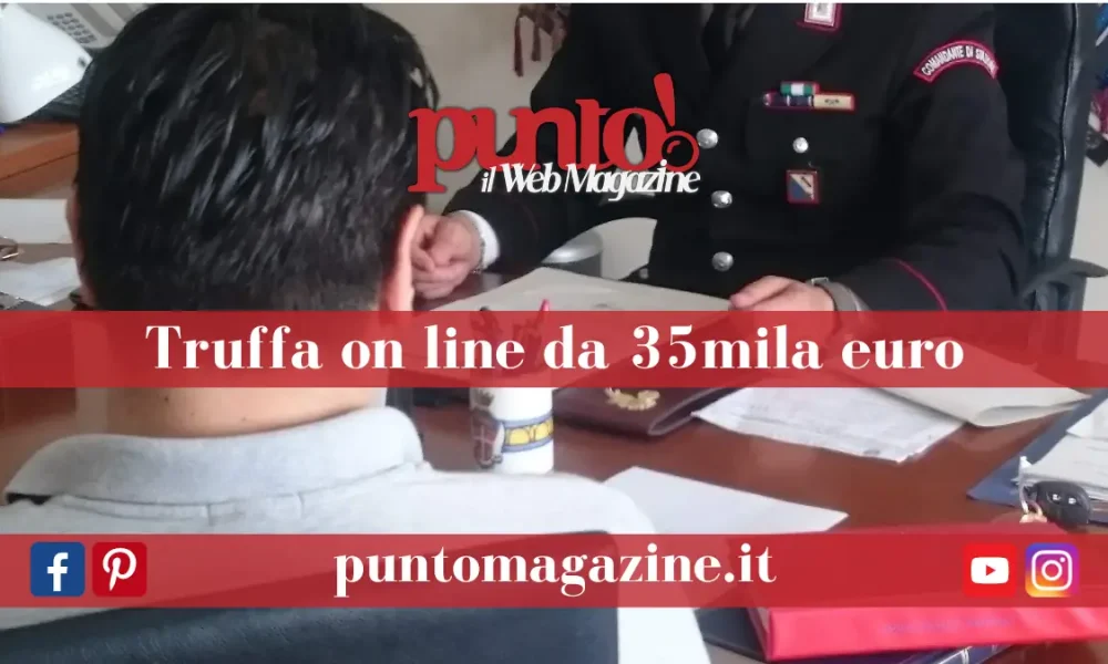 Accredita 35mila euro ai truffatori
