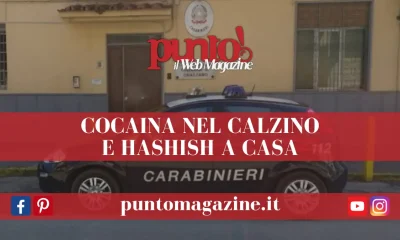 Cocaina nel calzino