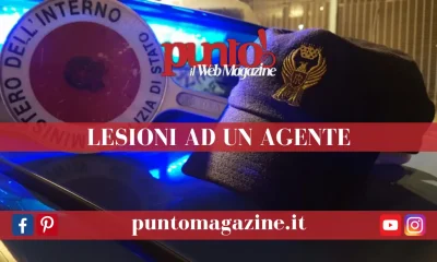 Colpì violentemente un poliziotto