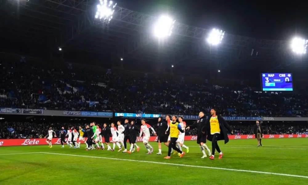 Serie A: Napoli-Cremonese 3-0