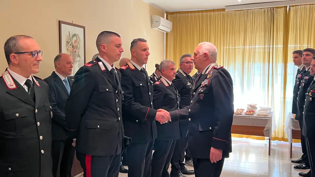 Visita del Comandante Generale