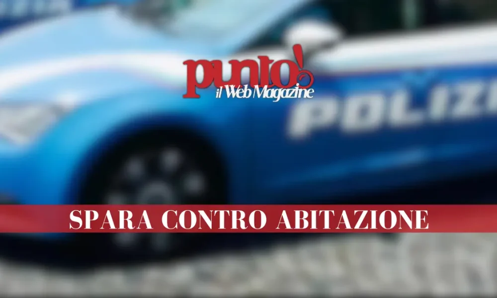 Colpi di mitra contro abitazione