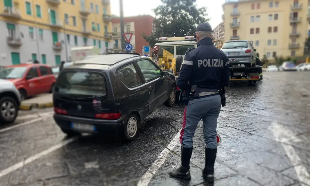 Controlli della Polizia al Vomero