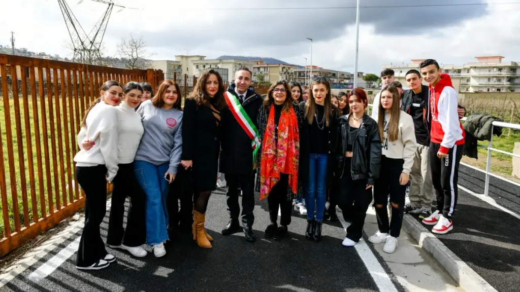 inaugurazione via 8 marzo