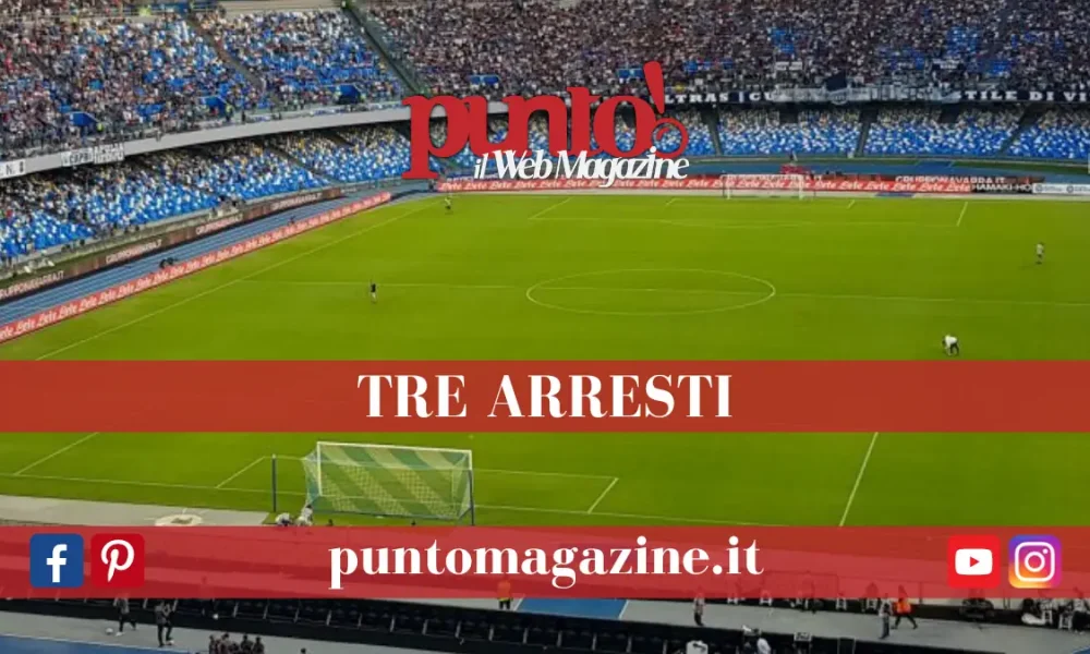 Napoli-Lazio: arrestati 3 tifosi