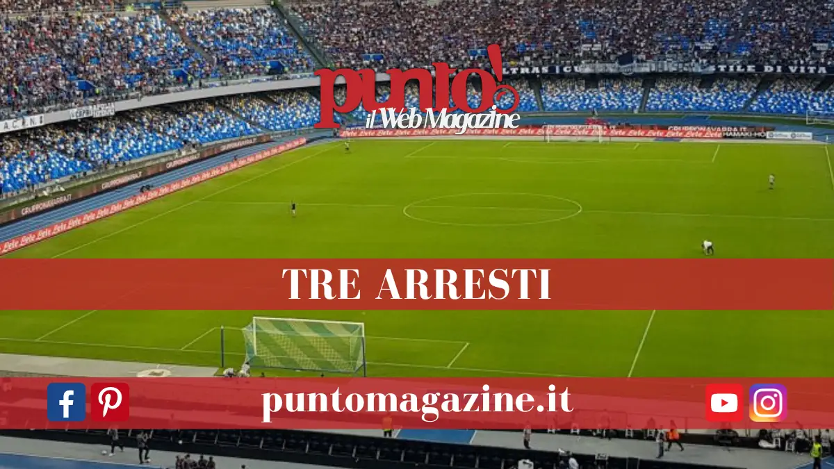 Napoli-Lazio: arrestati 3 tifosi