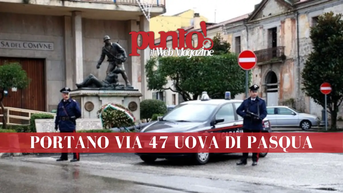 Rubano uova di Pasqua per 700 euro