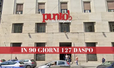 127 Daspo da Gennaio a Marzo