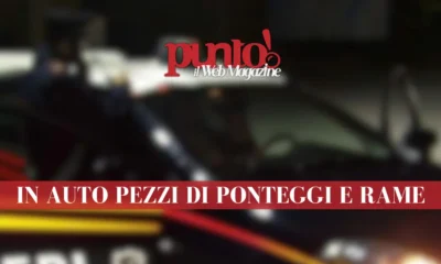 Inseguimento nella notte a Giugliano
