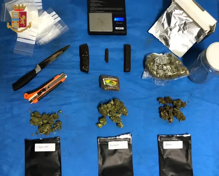 Sorpreso con la droga a