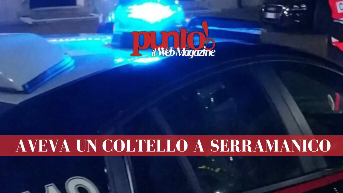 In auto con un coltello a Montecalvo Irpino