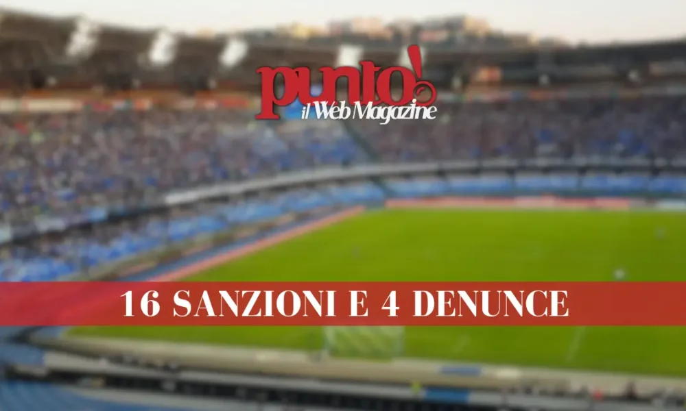 Incontro di calcio Napoli-Salernitana