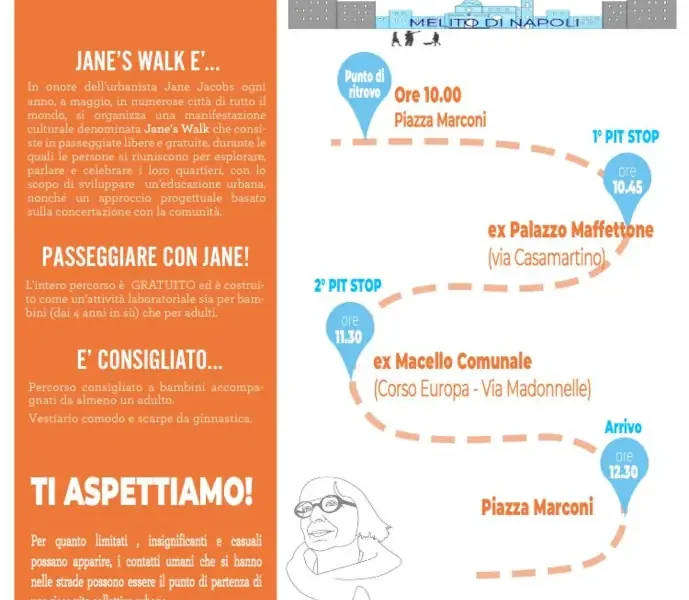 Jane's walk a melito