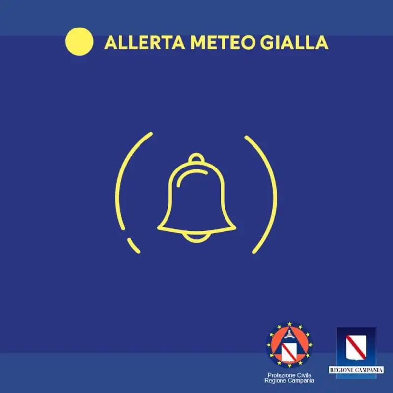 Allerta meteo gialla