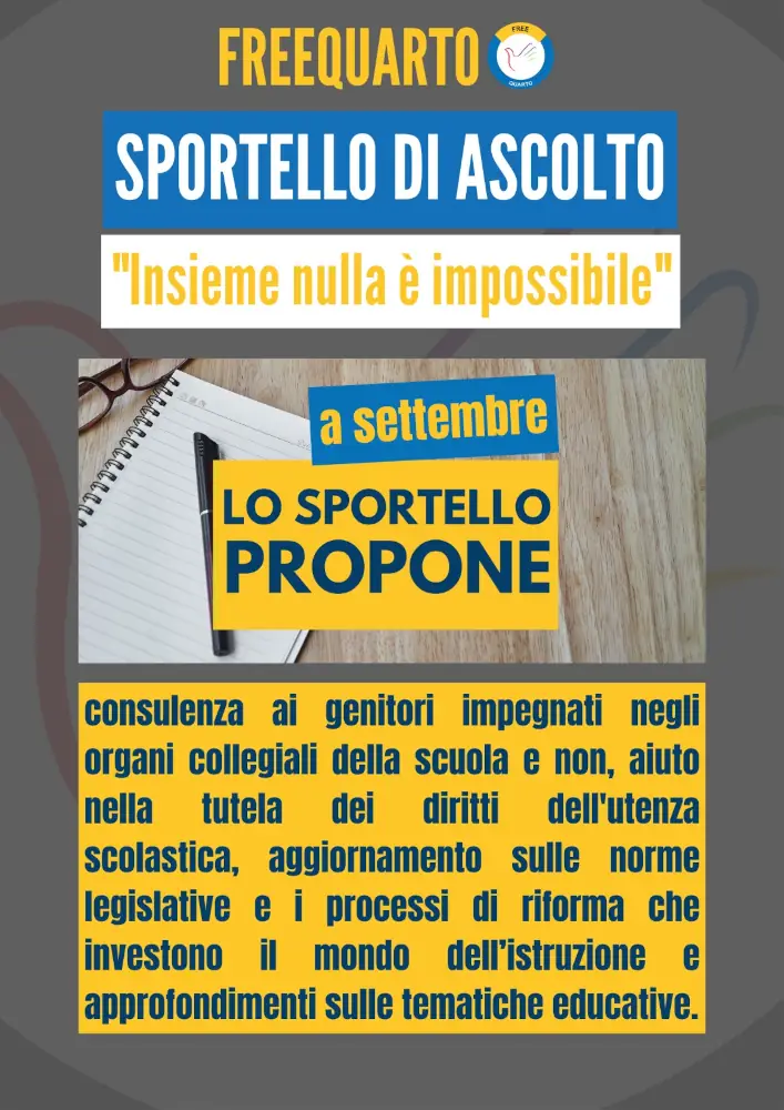 Freee Quarto Sportello di Ascolto