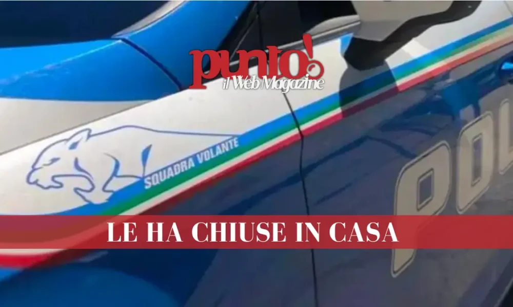 Schiaffeggia compagna e figlia